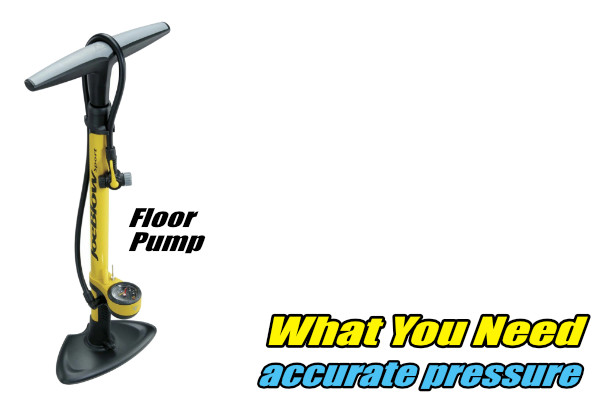 floor pump momentum is your friend