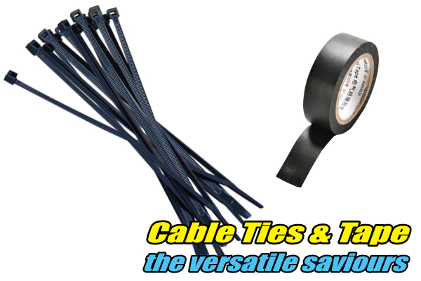 mtb cable ties electrical tape