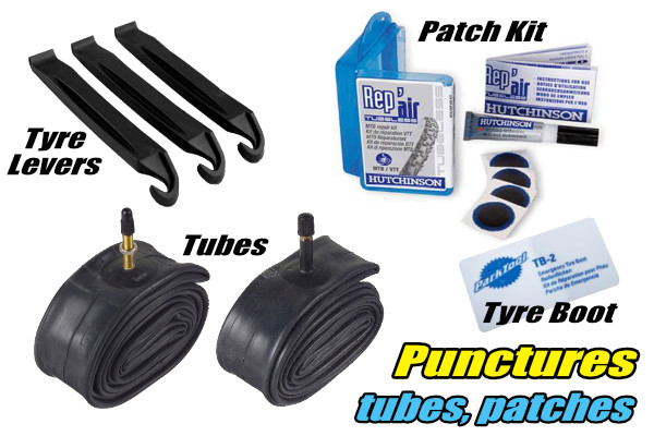 puncture kits spare tubes